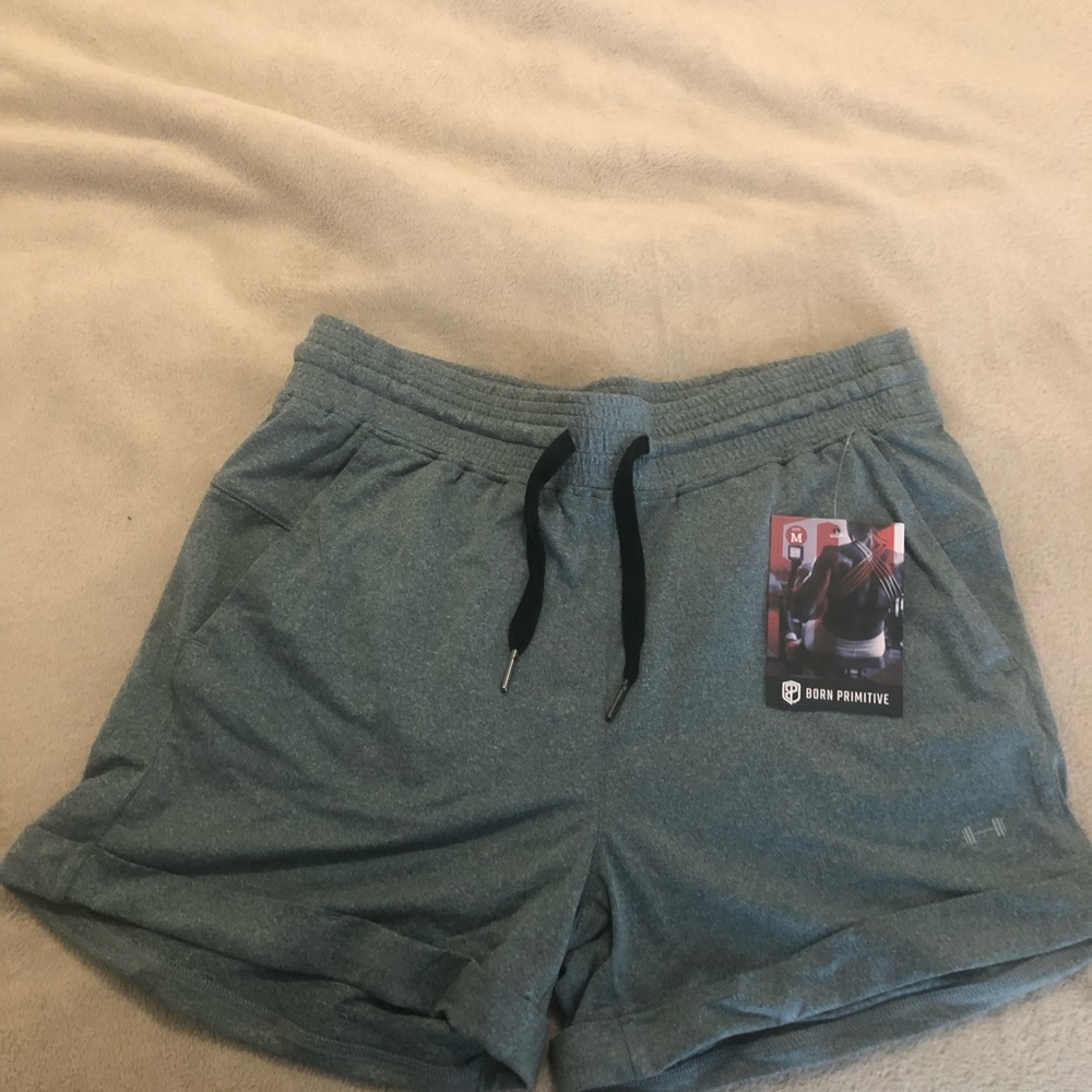 NWT Born Primitive lounge shorts
